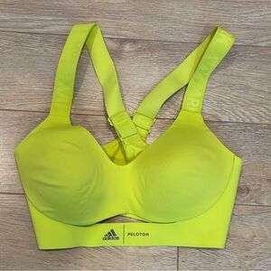 Peloton Bright Yellow Sports Bra